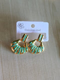 Arete esmaltado