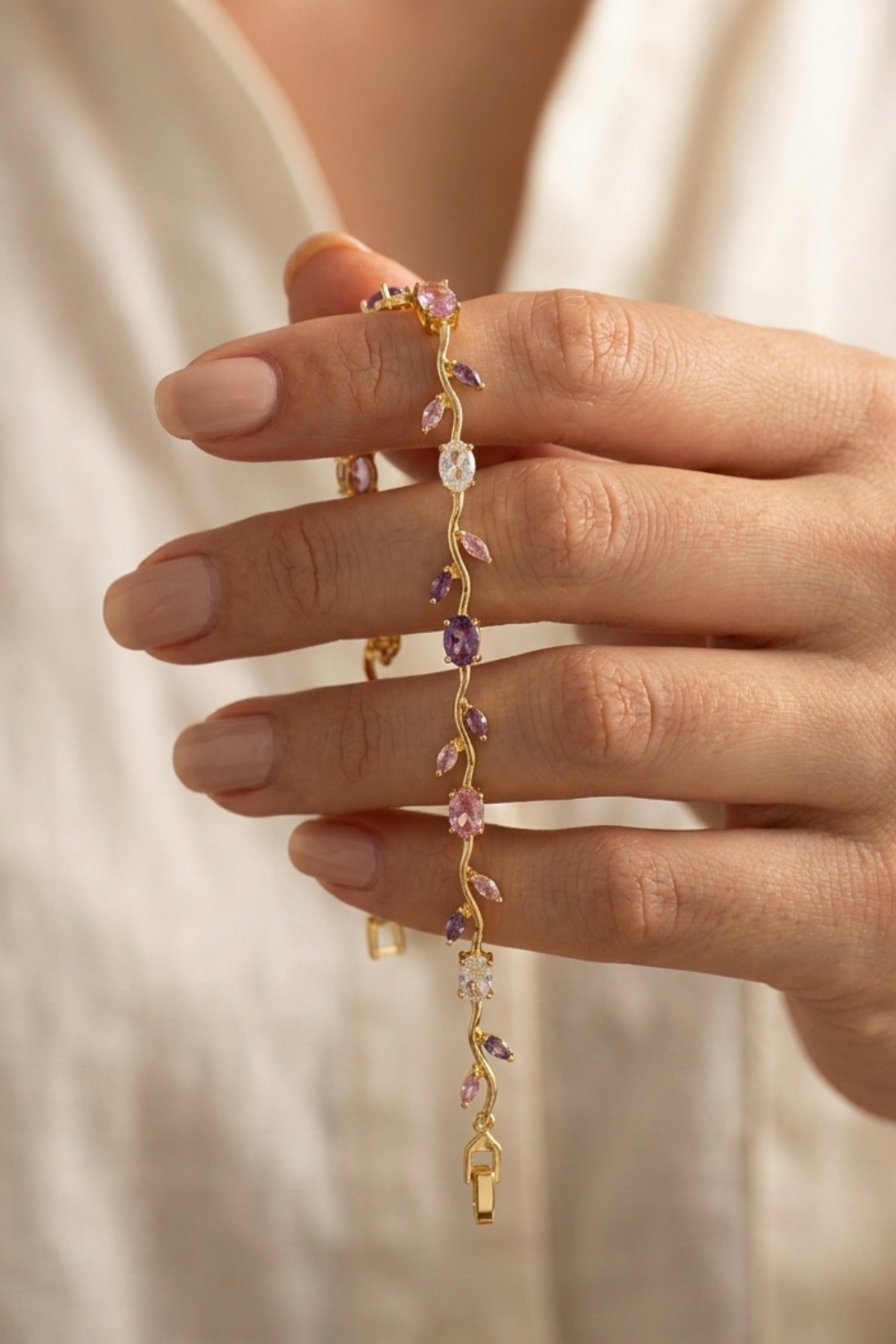 Pulsera Tulipán Rosa