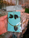 Conjunto aretes y cadena plana