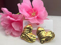 Aretes corazón grande