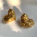 Arete corazón pequeños