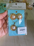 Conjunto acero perla