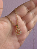 Cadena luna acero