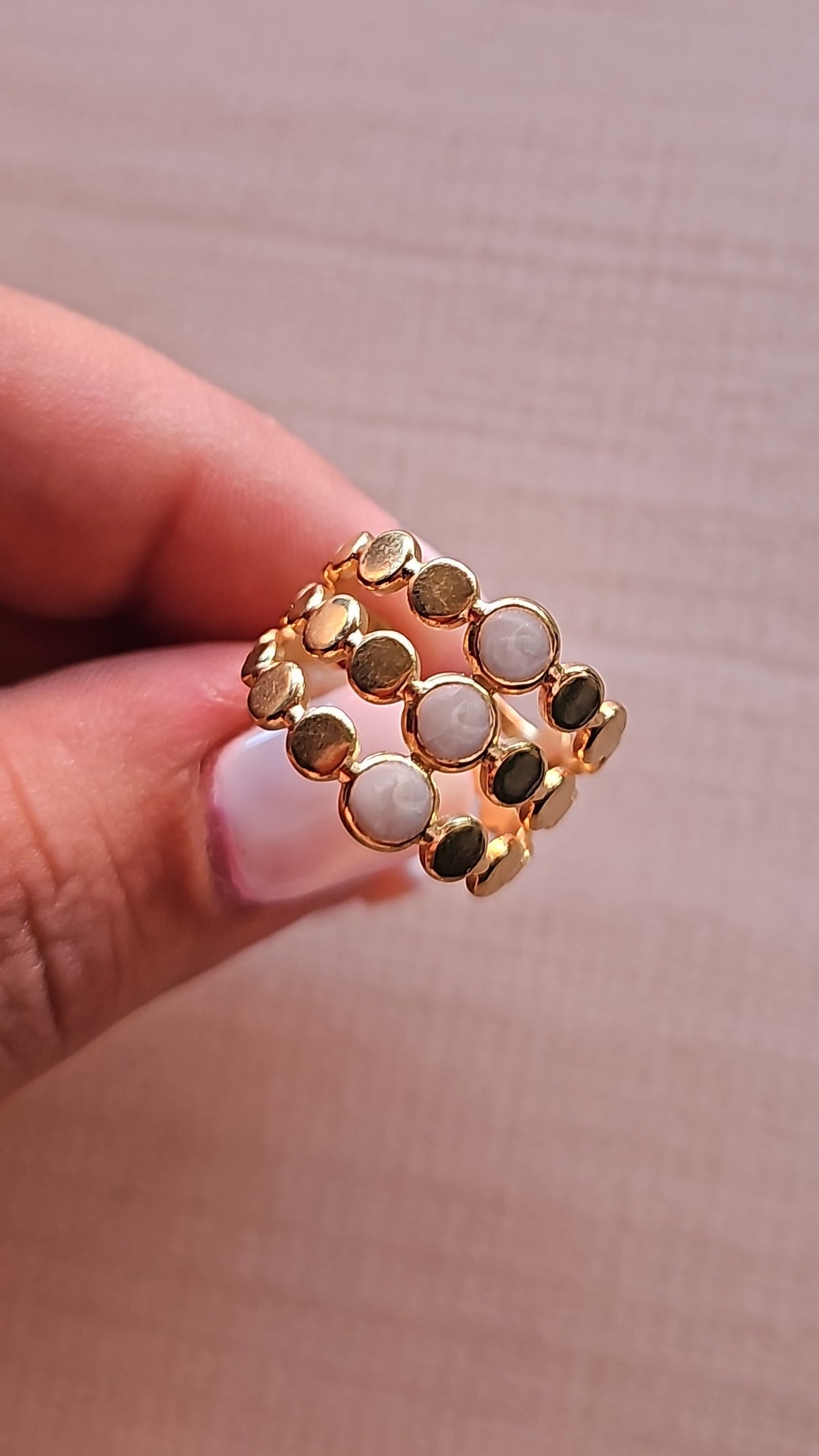Anillo acero