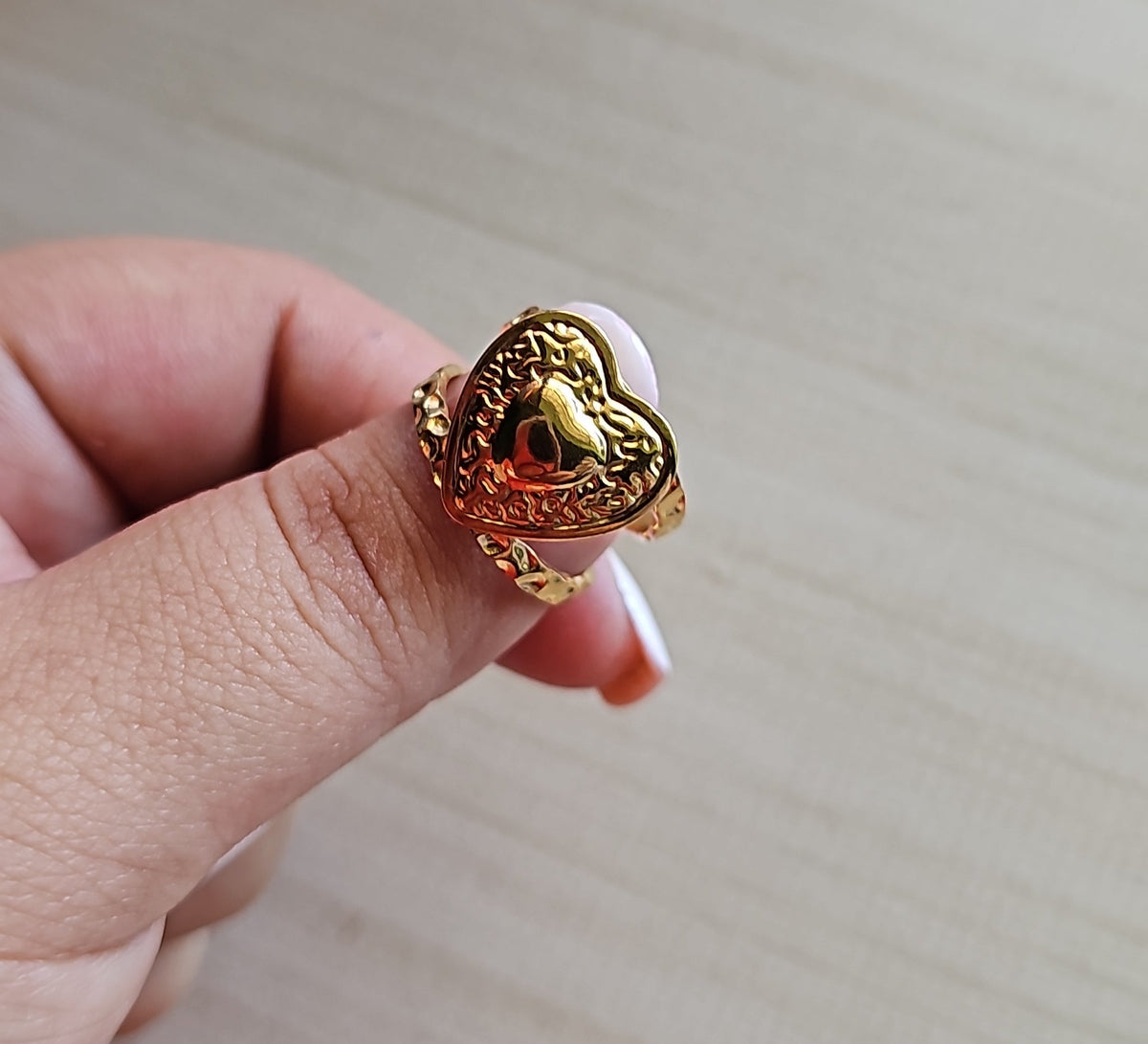 Anillo acero