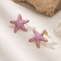 Arete esmaltado estrella de mar