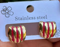 Arete esmaltado